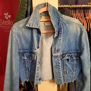 Vintage Levi cropped jacket